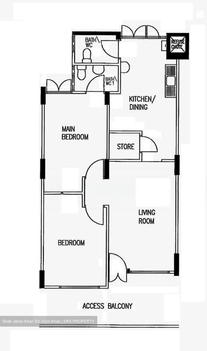 Blk 201 Serangoon Central (Serangoon), HDB 3 Rooms #578085501